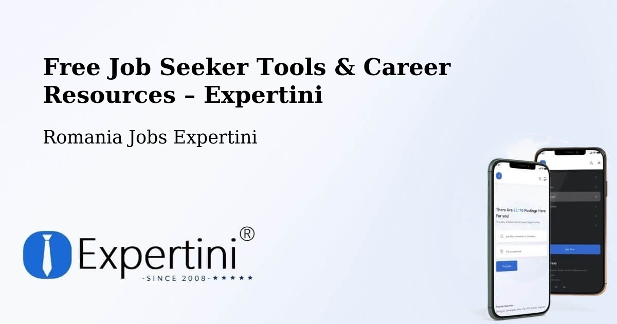 Free Job Seeker Tools & Career Resources – Comuna Nistoreşti - Comuna Nistoreşti, Romania Jobs Expertini
