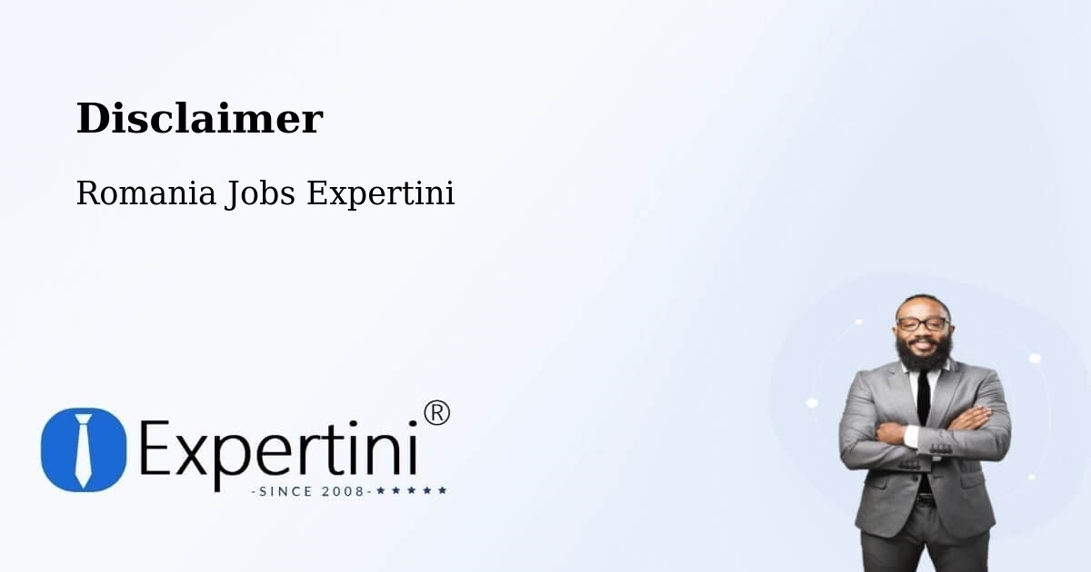 Disclaimer – Comuna Nistoreşti - Romania Jobs Expertini
